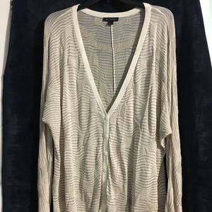 H by Halston Sheer Cardigan